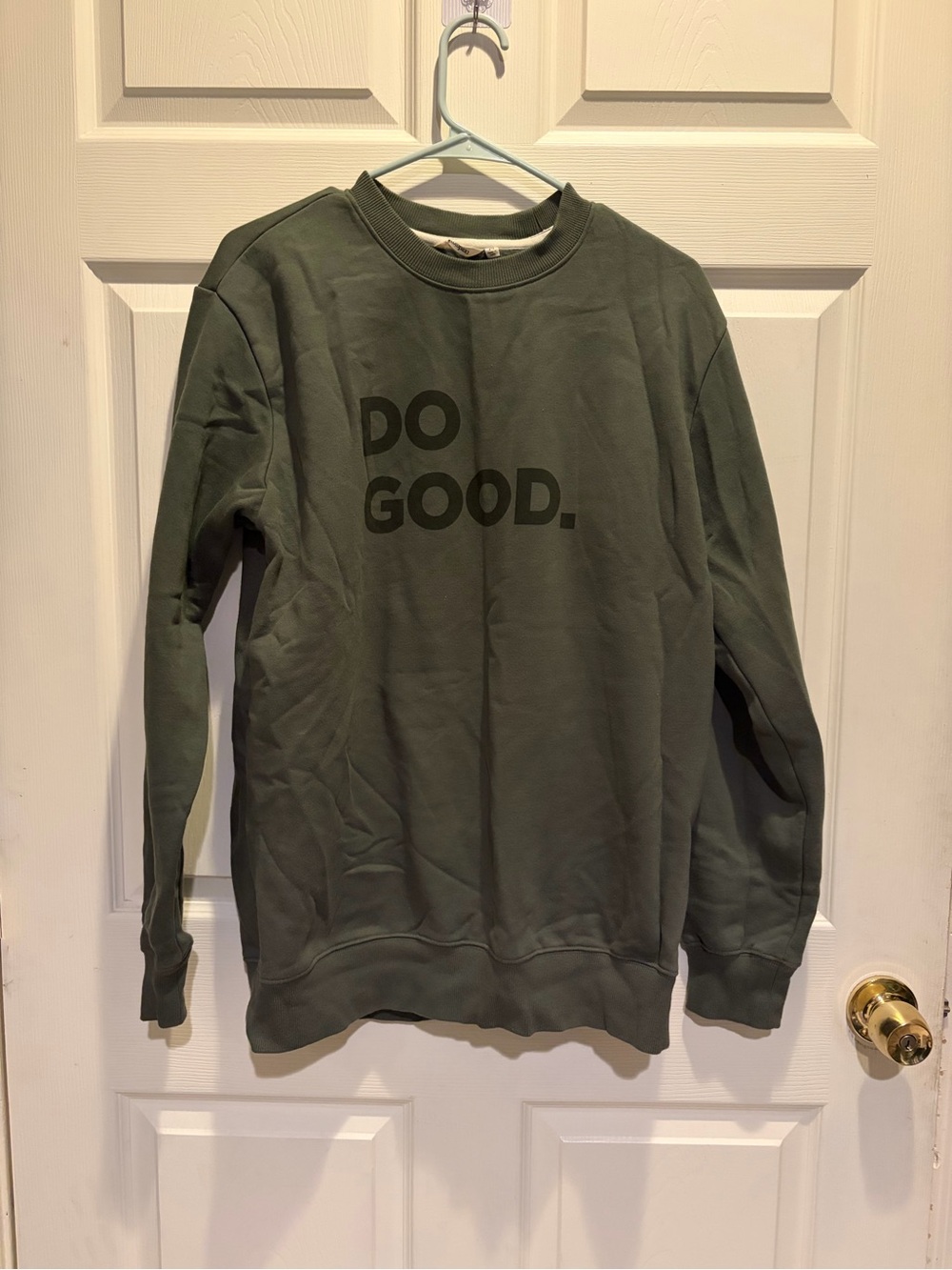 Cotopaxi Men’s Crew Neck Sweatshirt in Green